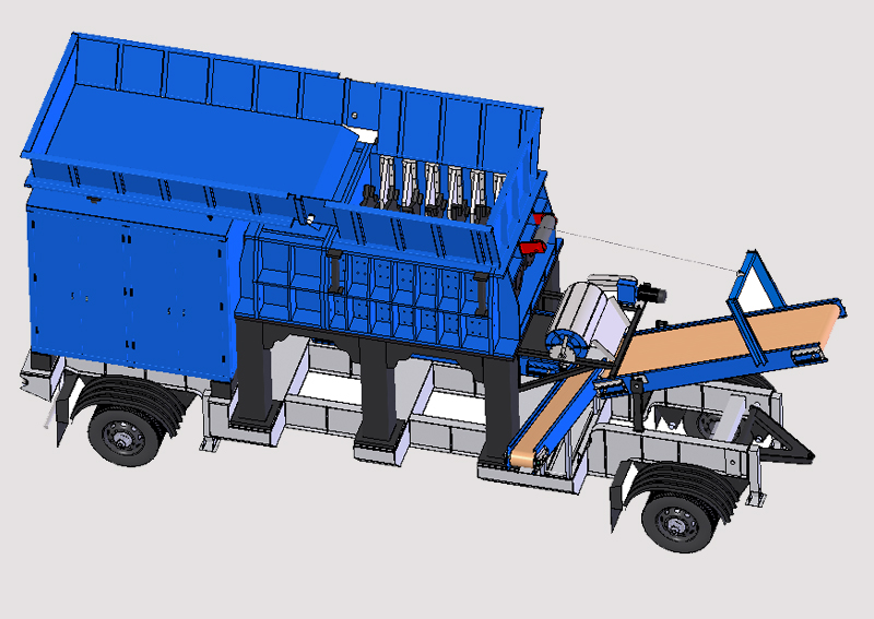 雙軸破碎機 雙軸破碎機